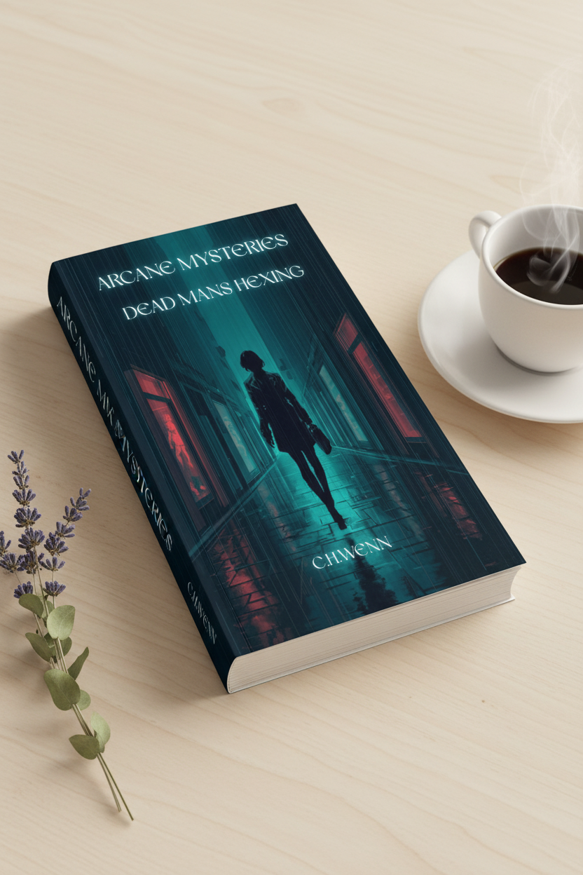 Dead Man's Hexing Mockup - Light Background
