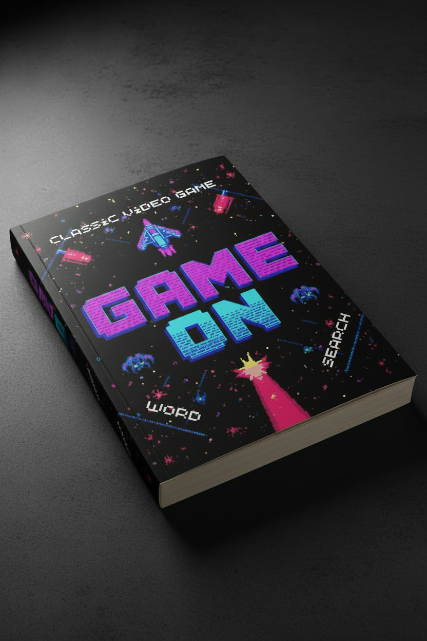 Game On Mockup - Front Cover Only